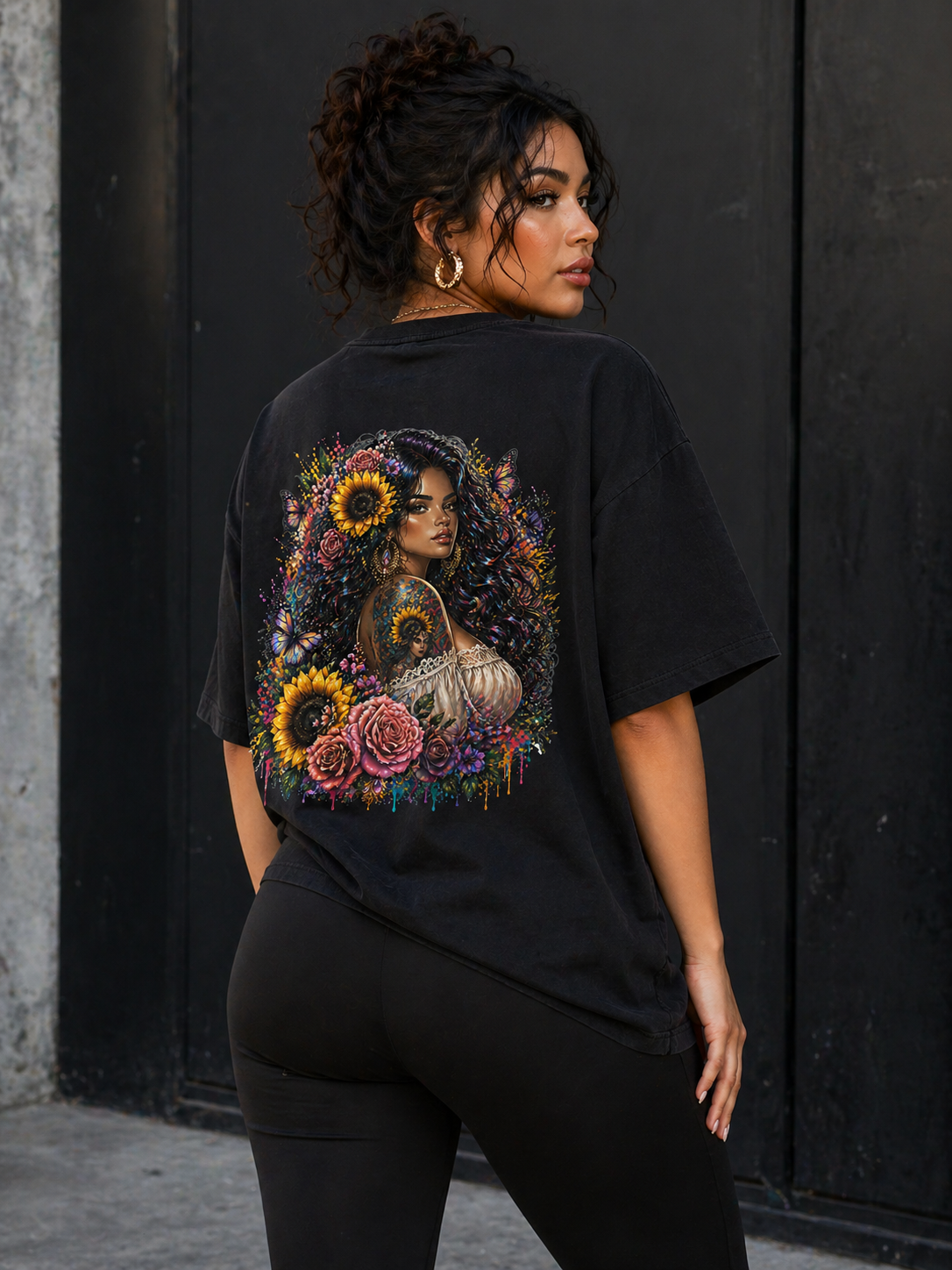 Reina urbana – Premium Oversize Tee